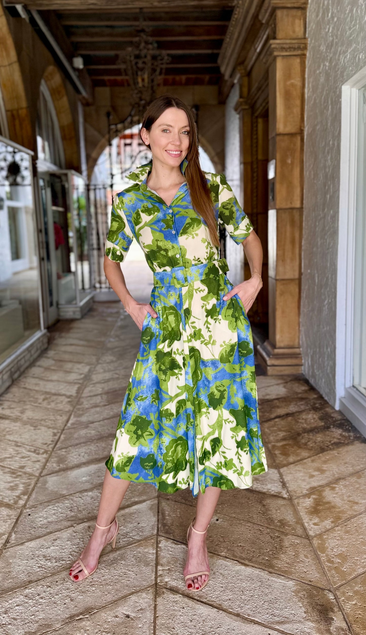 Flora Sonata Dress (Green)