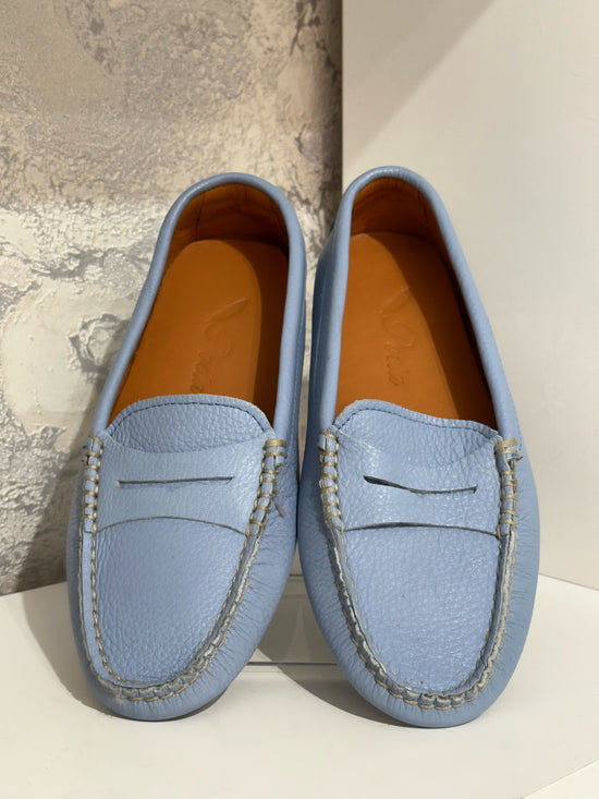 Light Blue Loafers