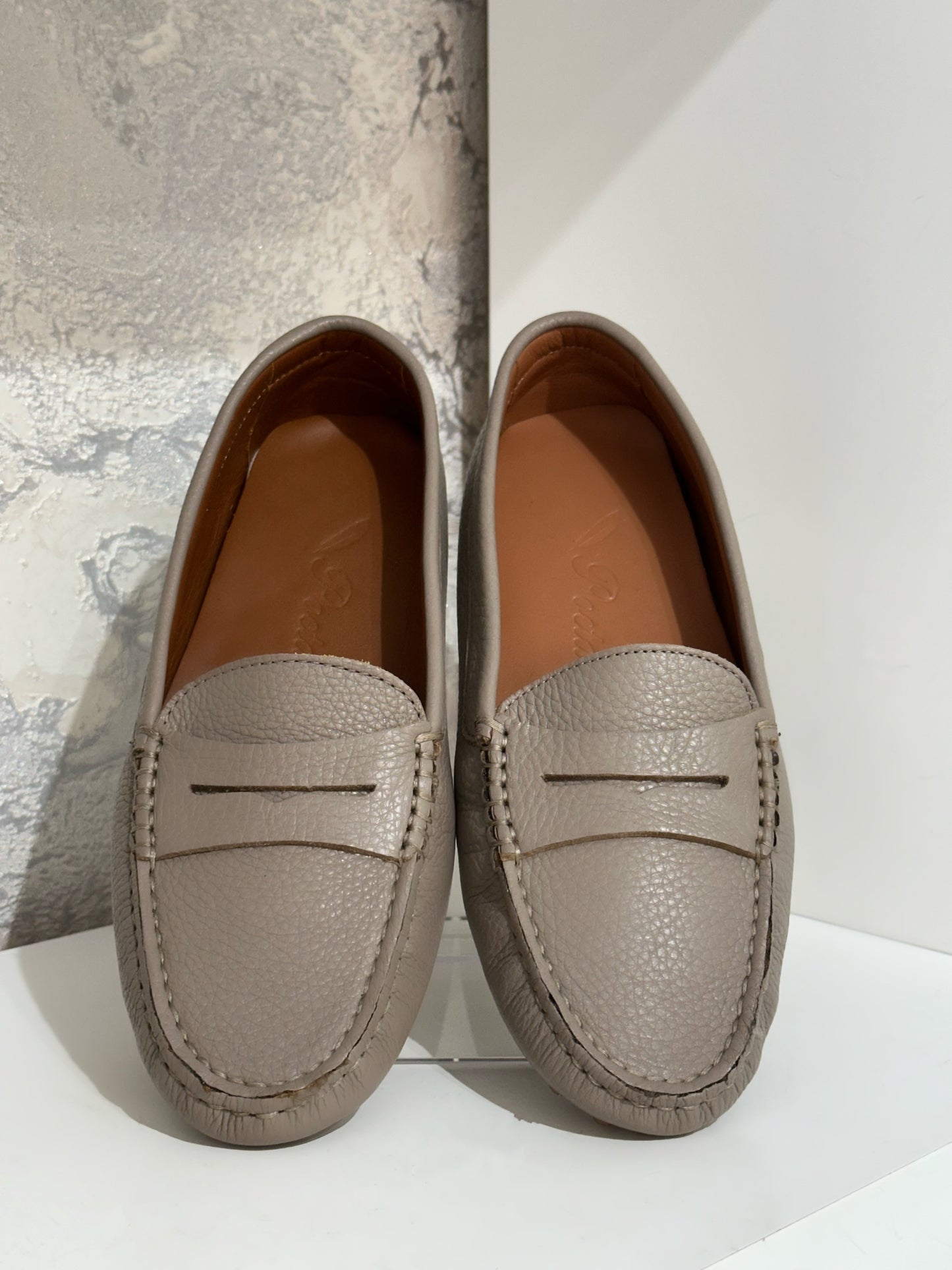 Taupe Loafers